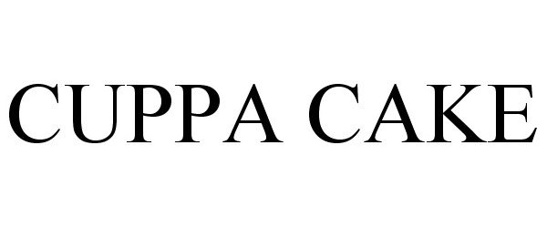 Trademark Logo CUPPA CAKE