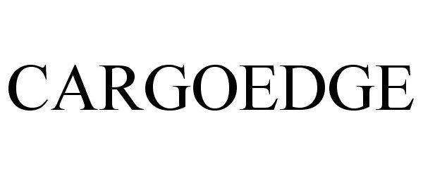 Trademark Logo CARGOEDGE