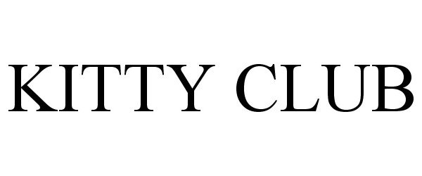 Trademark Logo KITTY CLUB