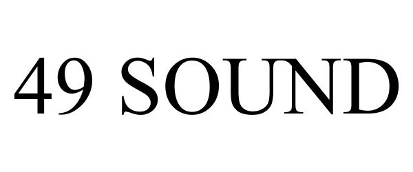 Trademark Logo 49 SOUND