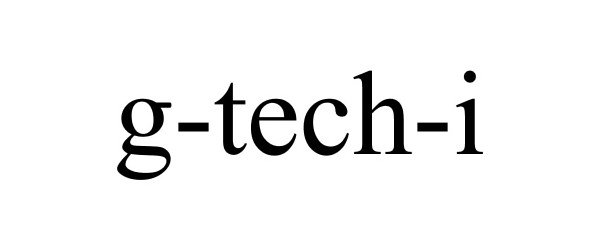 Trademark Logo G-TECH-I