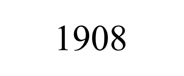 Trademark Logo 1908