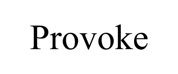 Trademark Logo PROVOKE