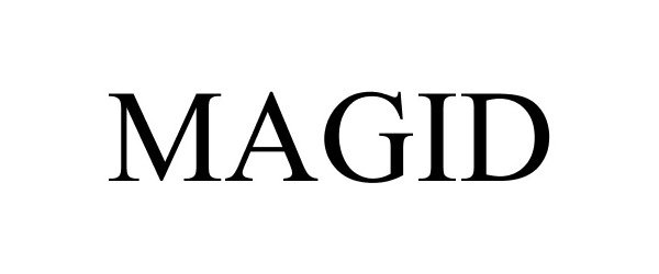 Trademark Logo MAGID