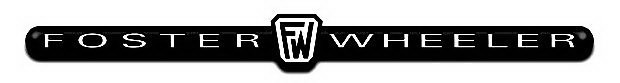 Trademark Logo FOSTER WHEELER FW