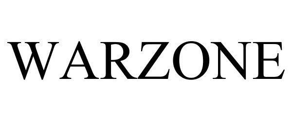 Trademark Logo WARZONE