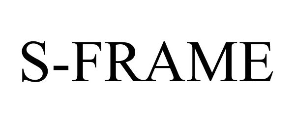 Trademark Logo S-FRAME