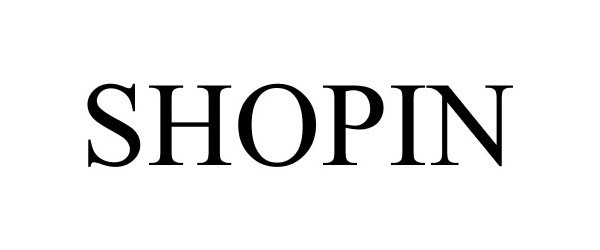Trademark Logo SHOPIN