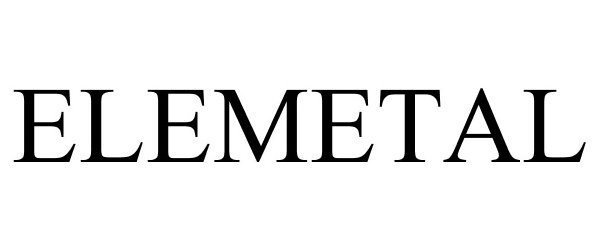 Trademark Logo ELEMETAL