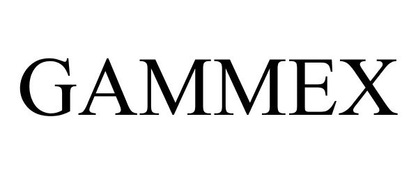 Trademark Logo GAMMEX
