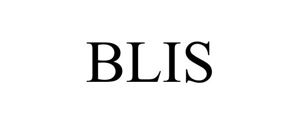 Trademark Logo BLIS