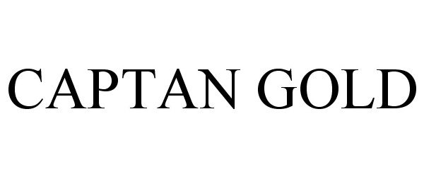 Trademark Logo CAPTAN GOLD