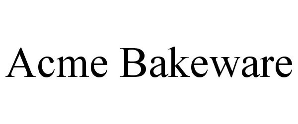 Trademark Logo ACME BAKEWARE