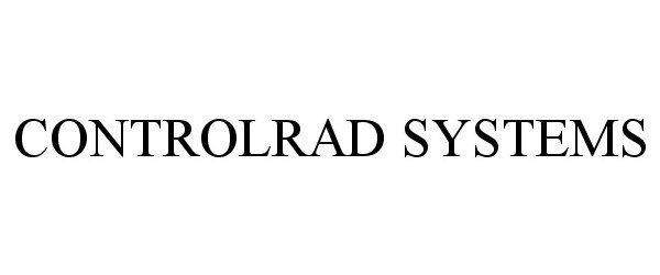  CONTROLRAD SYSTEMS