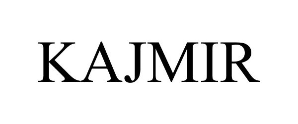 Trademark Logo KAJMIR