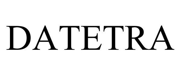 Trademark Logo DATETRA