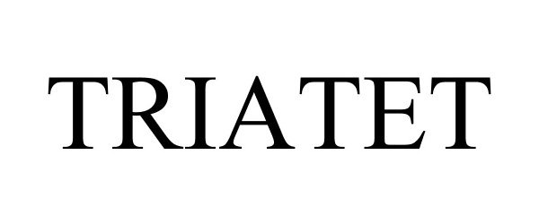 Trademark Logo TRIATET