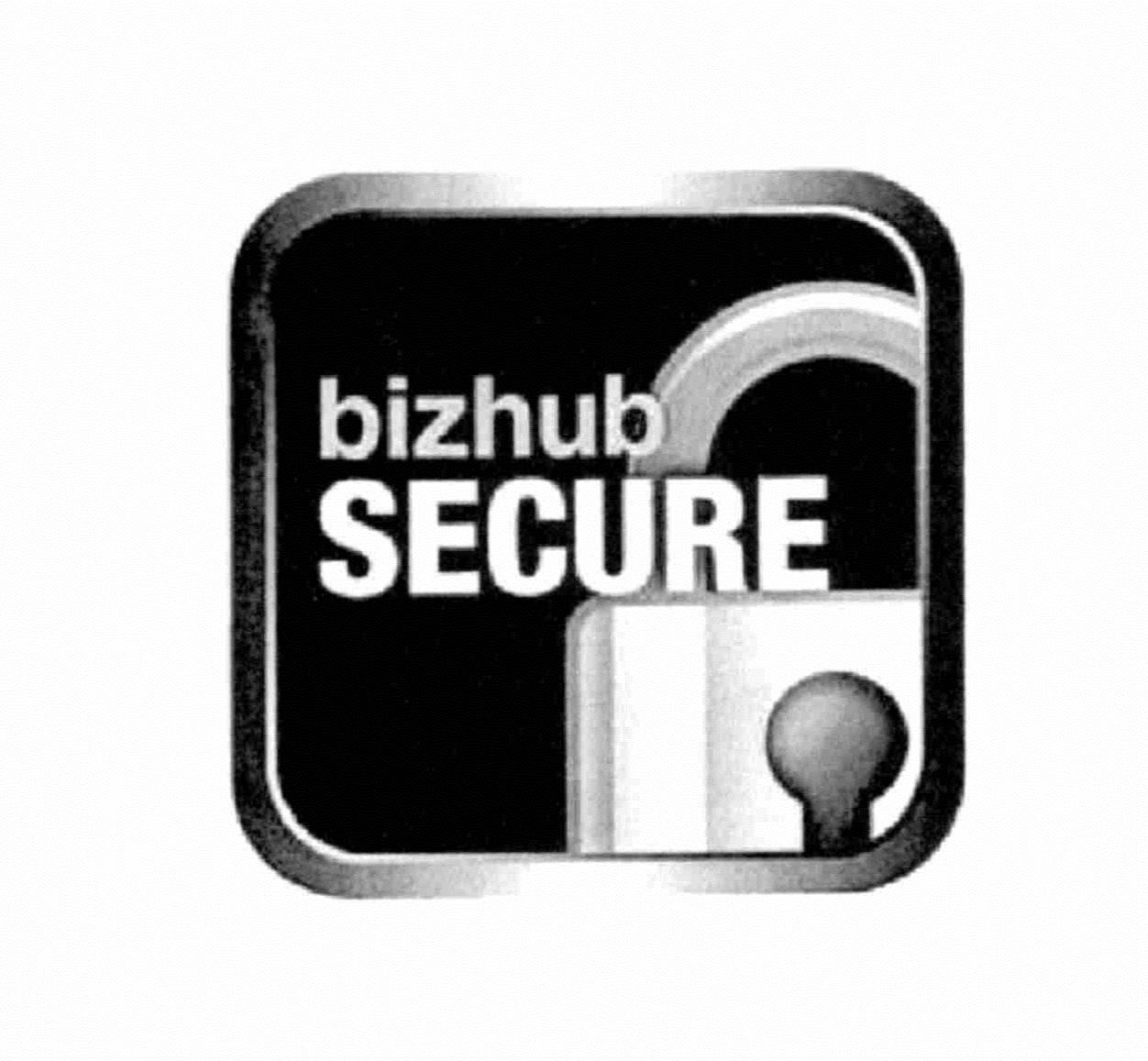 Trademark Logo BIZHUB SECURE