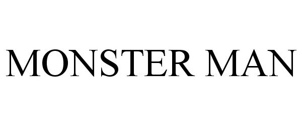 Trademark Logo MONSTER MAN