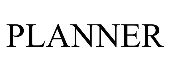 Trademark Logo PLANNER