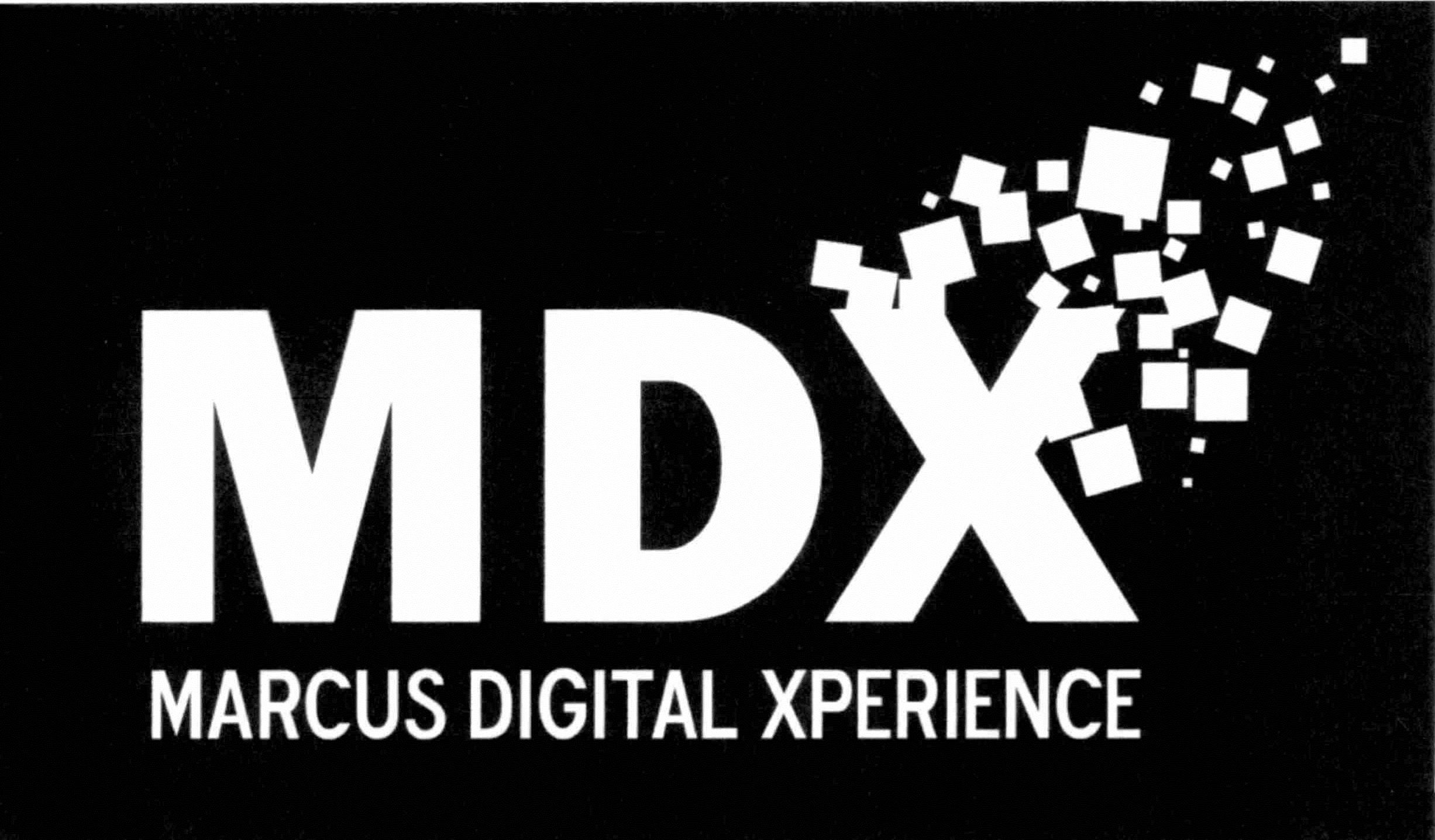 Trademark Logo MDX MARCUS DIGITAL XPERIENCE