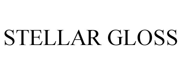 Trademark Logo STELLAR GLOSS