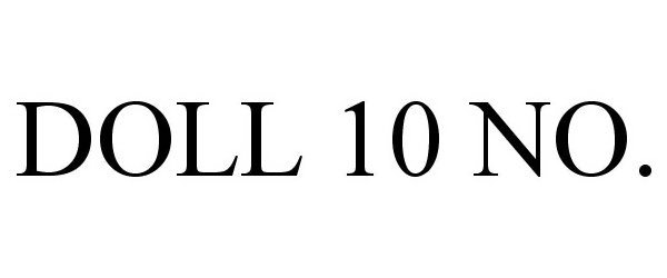  DOLL 10 NO.