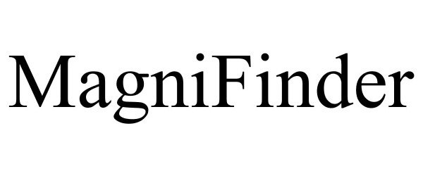 Trademark Logo MAGNIFINDER