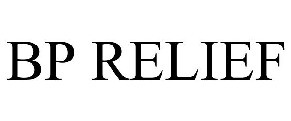 Trademark Logo BP RELIEF