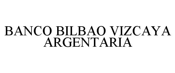  BANCO BILBAO VIZCAYA ARGENTARIA