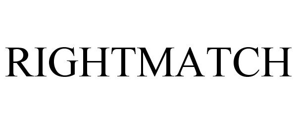 Trademark Logo RIGHTMATCH