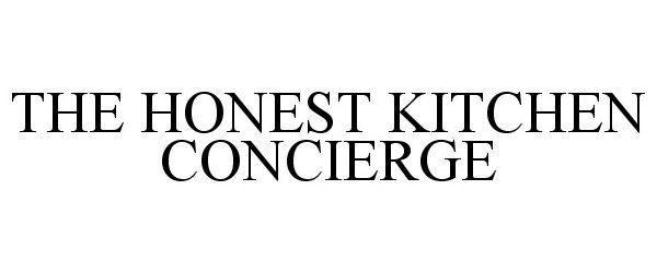  THE HONEST KITCHEN CONCIERGE