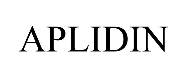 Trademark Logo APLIDIN
