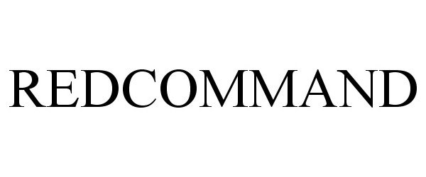 Trademark Logo REDCOMMAND