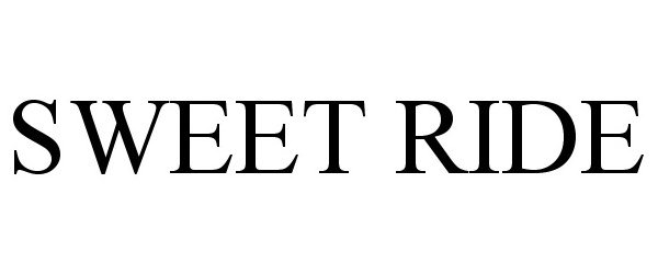 Trademark Logo SWEET RIDE