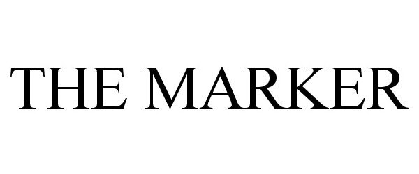 Trademark Logo THE MARKER