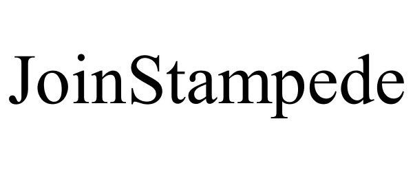 Trademark Logo JOINSTAMPEDE