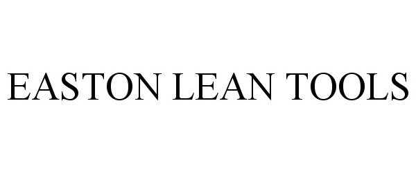 Trademark Logo EASTON LEAN TOOLS