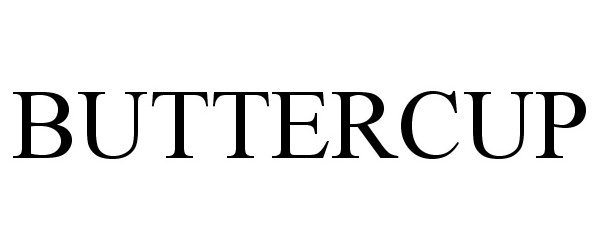Trademark Logo BUTTERCUP