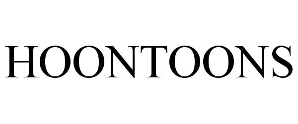 Trademark Logo HOONTOONS