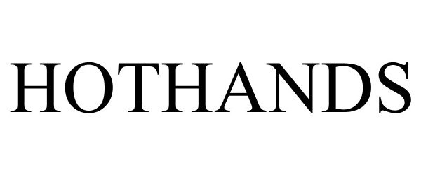 Trademark Logo HOTHANDS