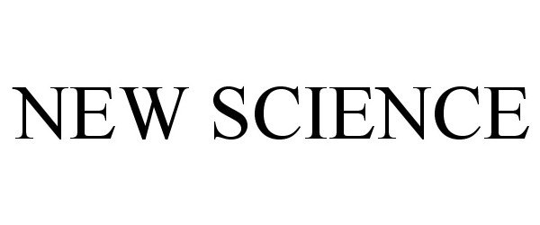 Trademark Logo NEW SCIENCE