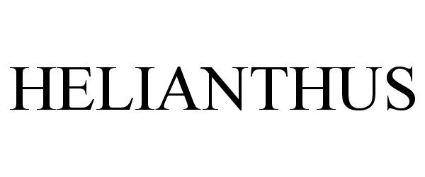 Trademark Logo HELIANTHUS