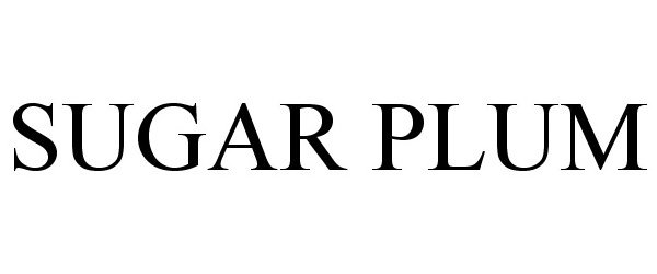 Trademark Logo SUGAR PLUM