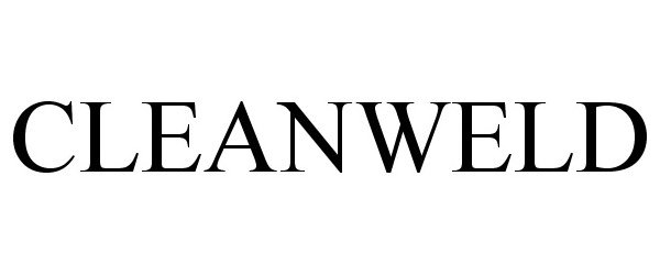Trademark Logo CLEANWELD