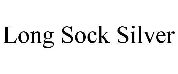 Trademark Logo LONG SOCK SILVER