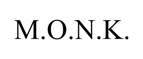 Trademark Logo M.O.N.K.