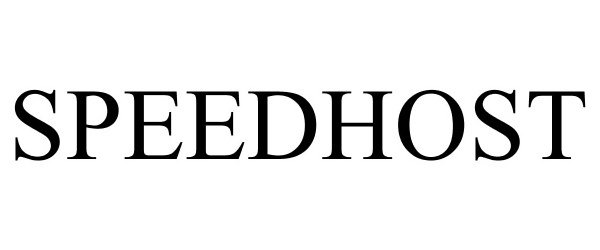 Trademark Logo SPEEDHOST
