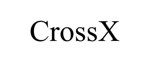 Trademark Logo CROSSX
