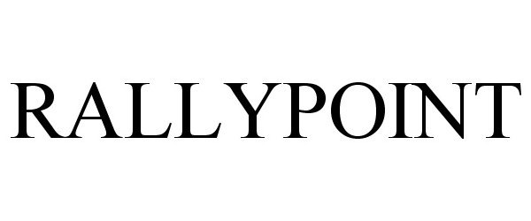 Trademark Logo RALLYPOINT